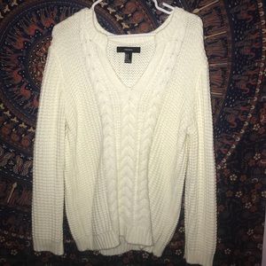 White/Cream Sweater.